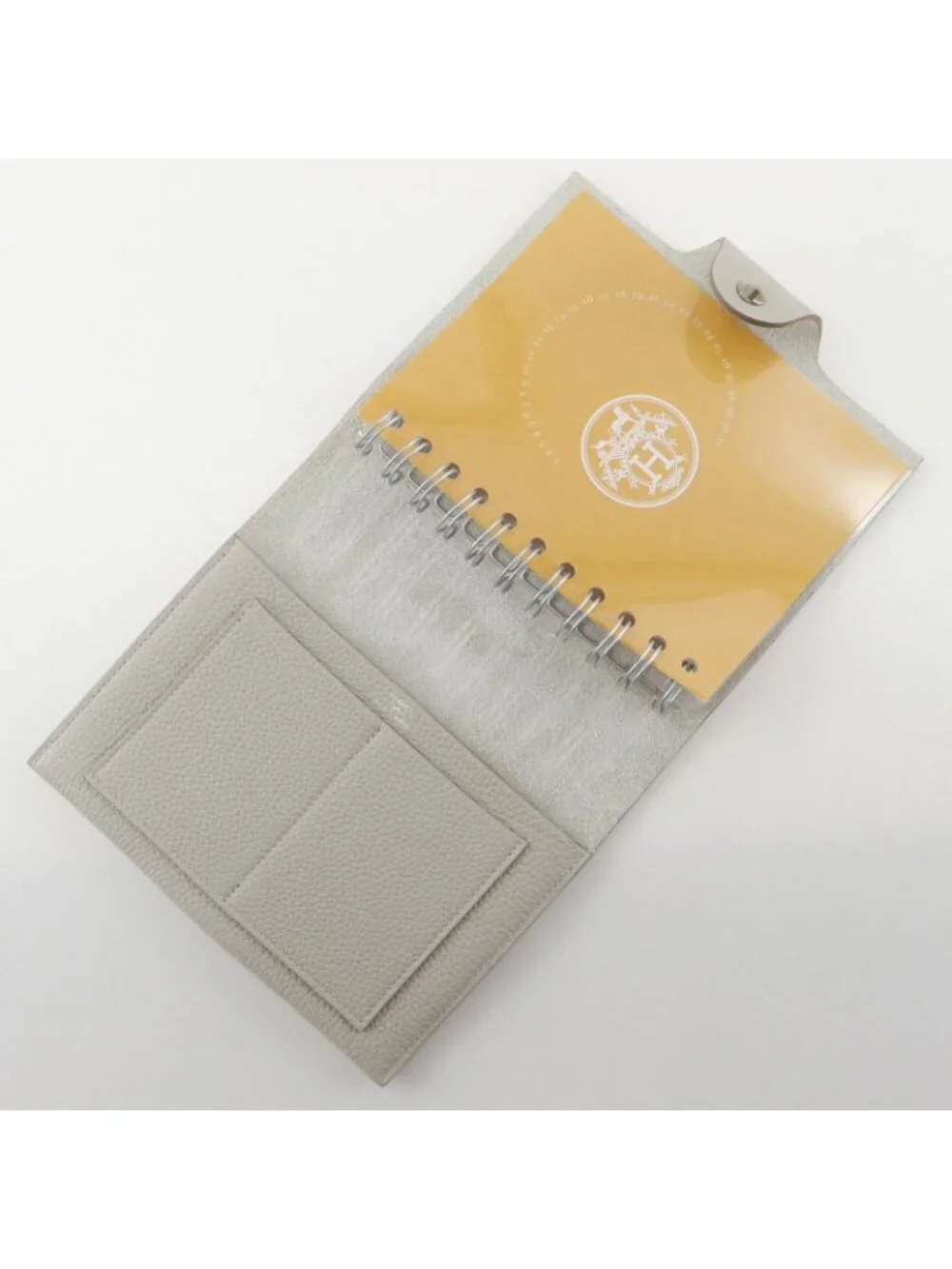 Hermes Ulysse Neo PM Note Cover Leather Gray C Agenda